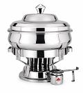 Indian Chafing Dish Handi Style Stainless Steel Serverware (7.5 Ltr)